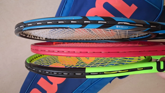 vendo racchette e borsa