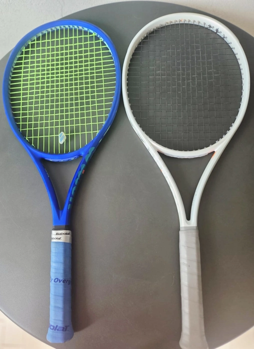 Vendo due racchette Wilson usate pochissimo (Shift e Ultra V5 100) manico 2