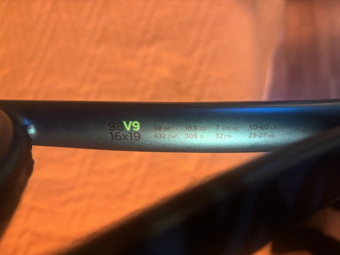 Coppia racchette Wilson Blade 98 V9 16x19